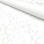 Marble Silver Blackout Motorised Roller Blind
