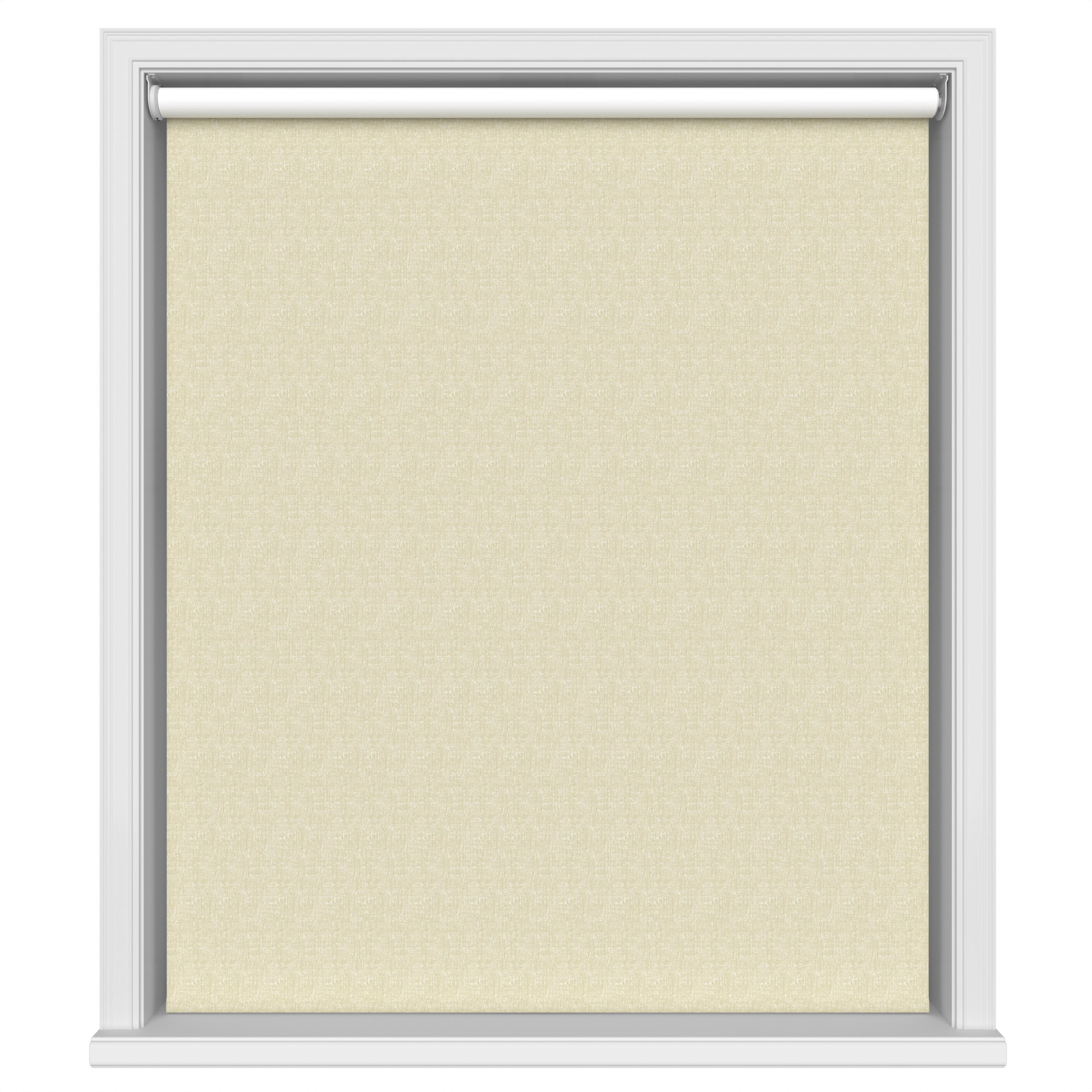 Hampton Blackout Calico Motorised Roller Blind - Image 2