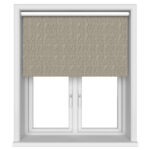 Hampton Blackout Hessian Motorised Roller Blind