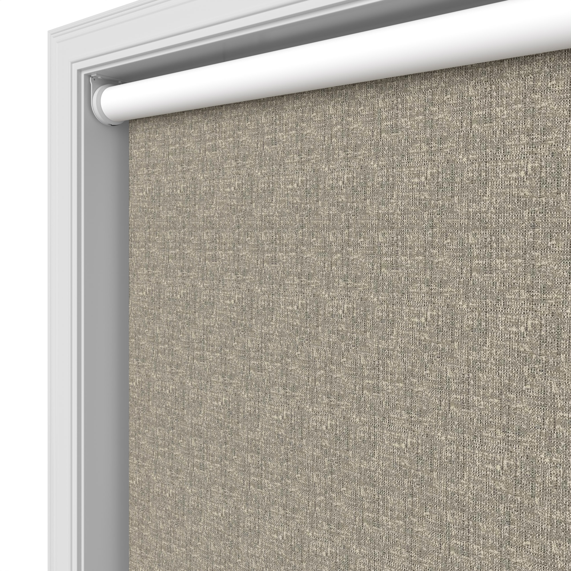 Hampton Blackout Hessian Motorised Roller Blind - Image 4