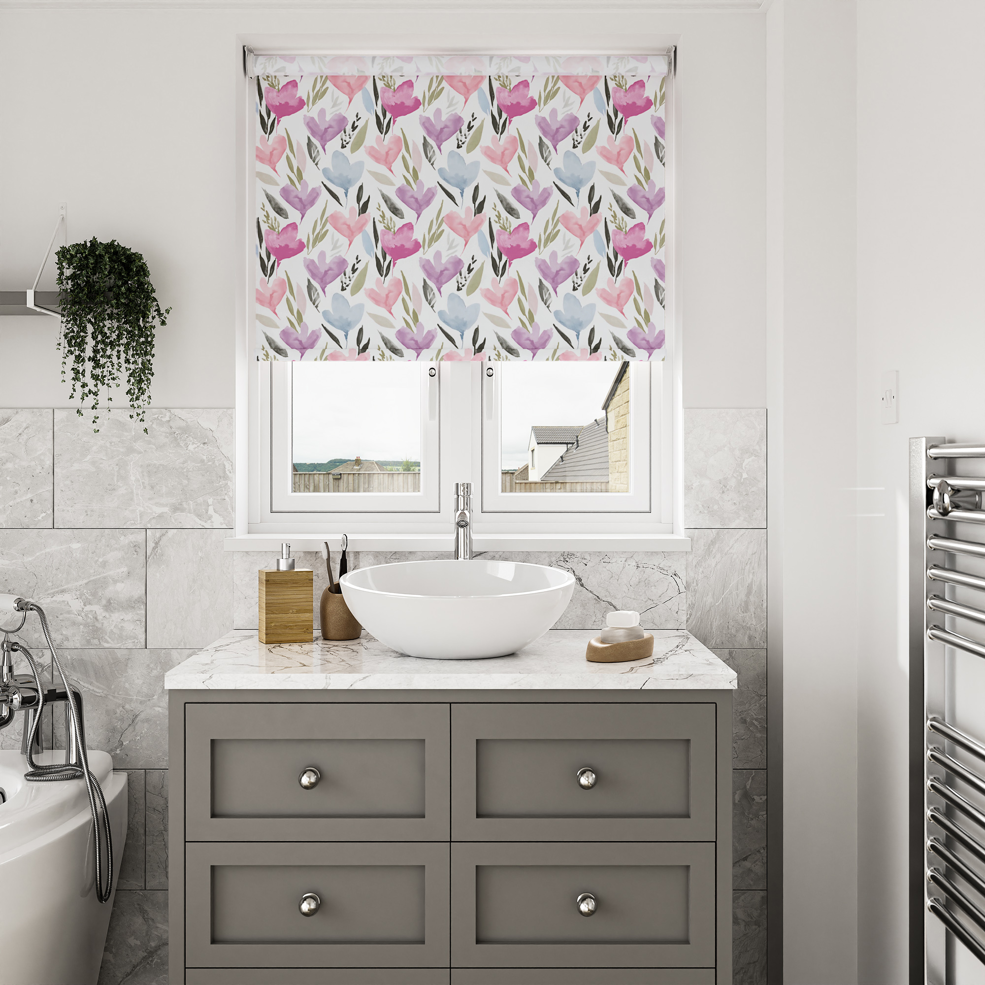 Flora Breeze Motorised Roller Blind - Image 7