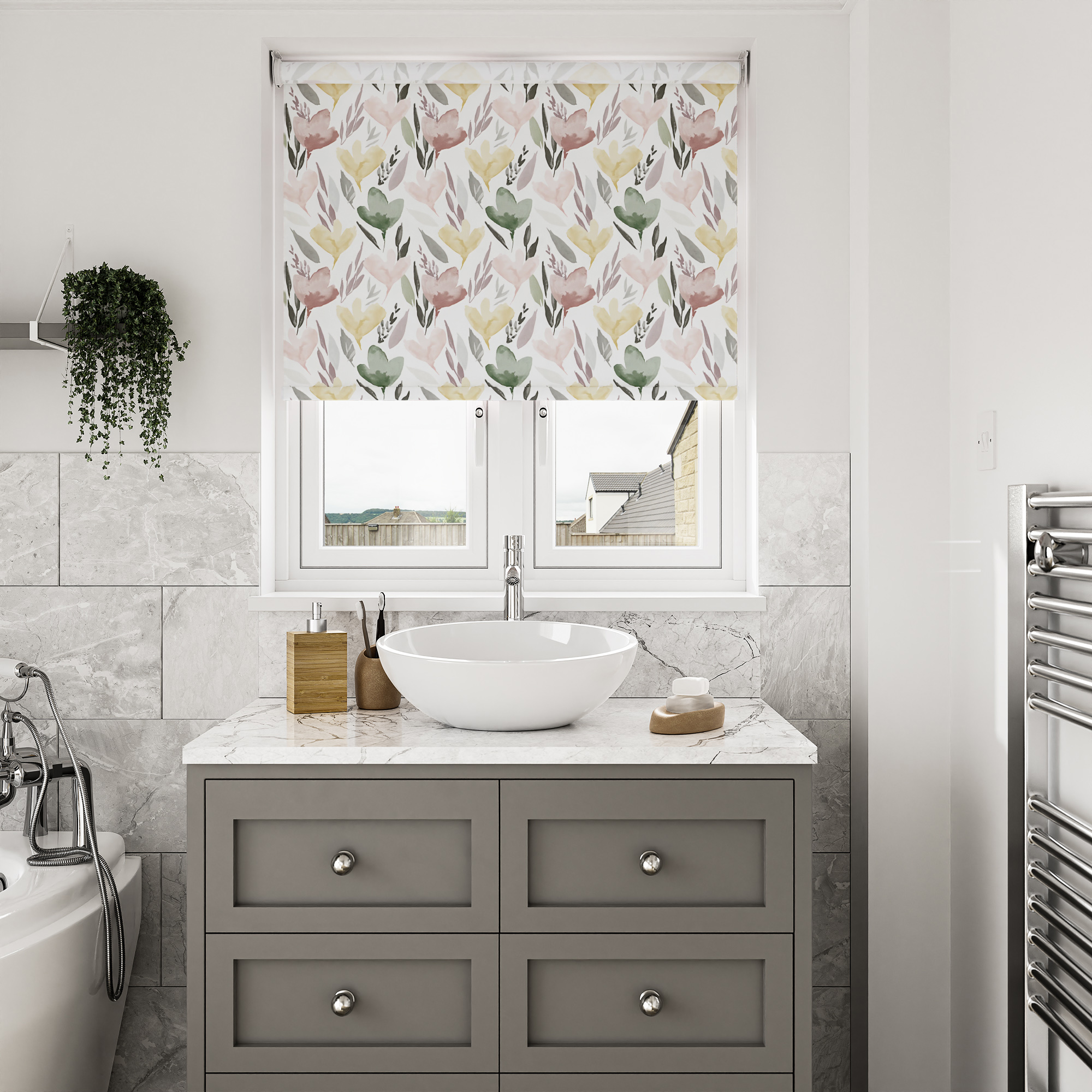 Flora Zephyr Motorised Roller Blind - Image 7