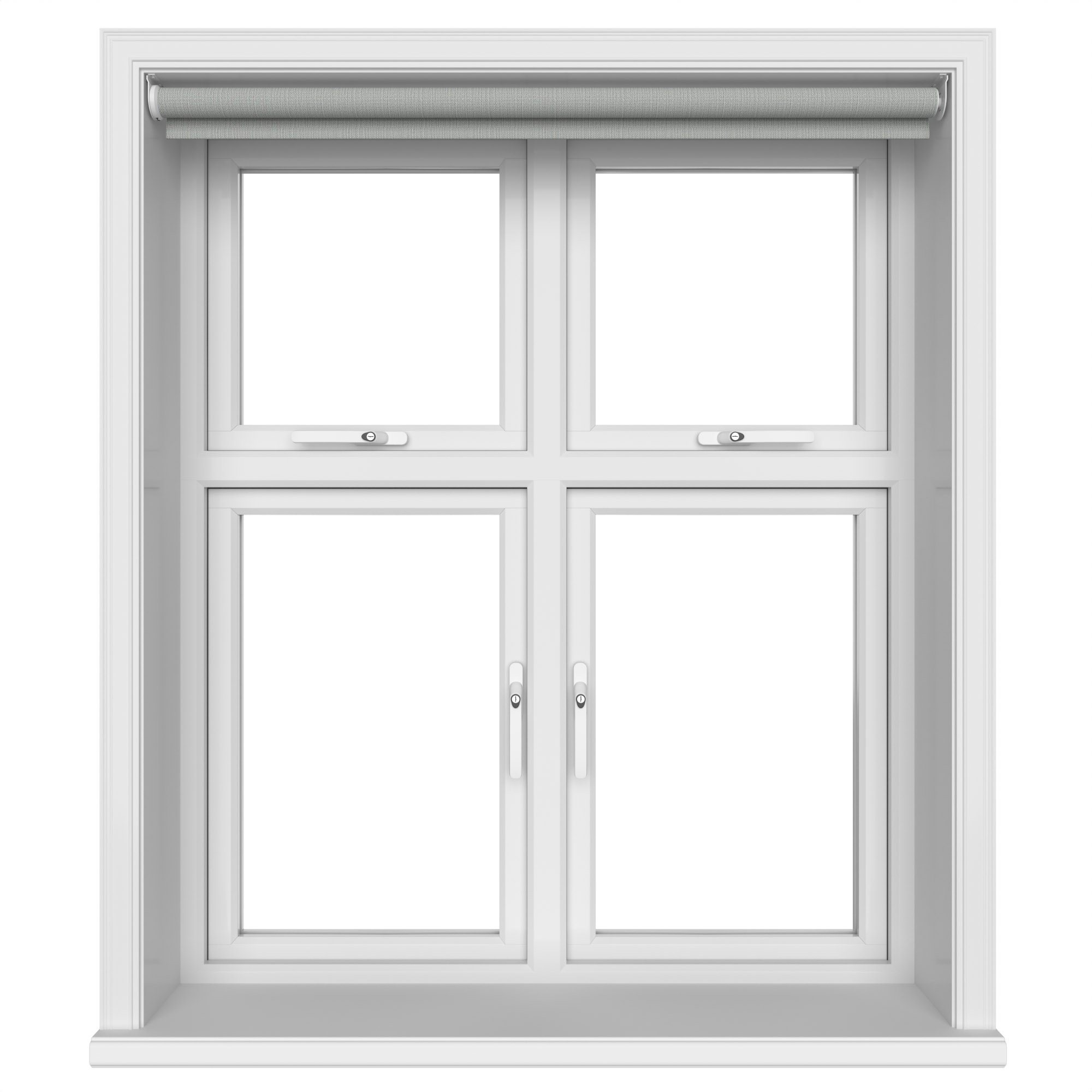 Nordic Silver Motorised Roller Blind - Image 3
