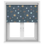 Cosmic Night Blackout Motorised Roller Blind