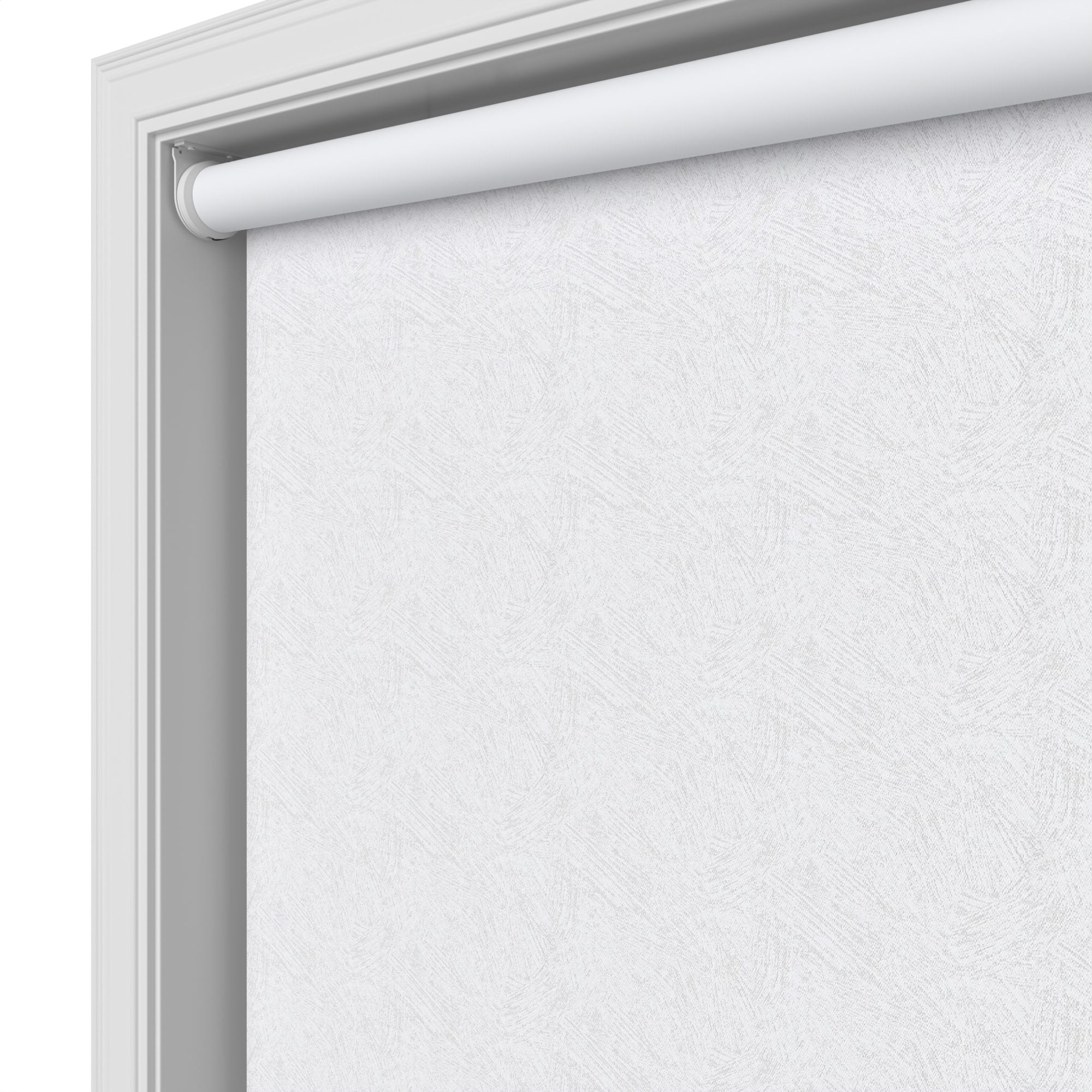 Odyssey Blackout White Motorised Roller Blind - Image 4