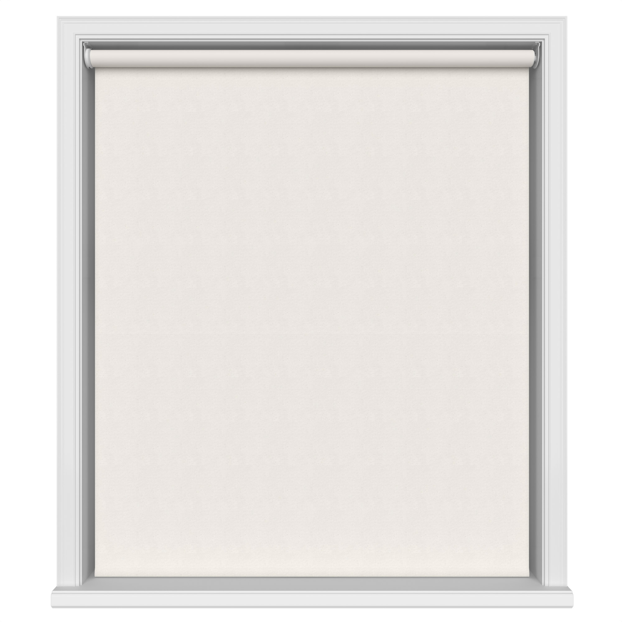 Lustre Blackout Ivory Silk Motorised Roller Blind - Image 2