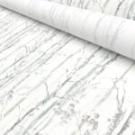 Nordic Forest Silver Birch Motorised Roller Blind