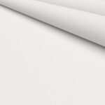 Lakeside Cotton White Motorised Roller Blind