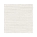 Lakeside Cotton White Motorised Roller Blind