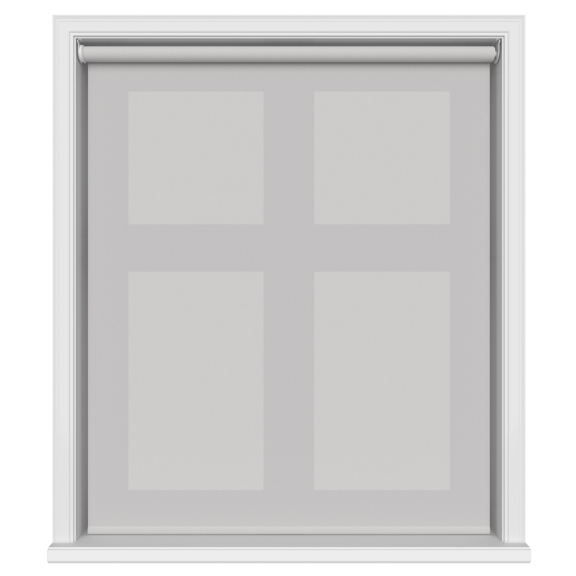 Lakeside Misty Grey Motorised Roller Blind - Image 2
