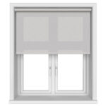 Lakeside Misty Grey Motorised Roller Blind