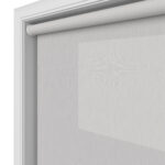 Lakeside Misty Grey Motorised Roller Blind