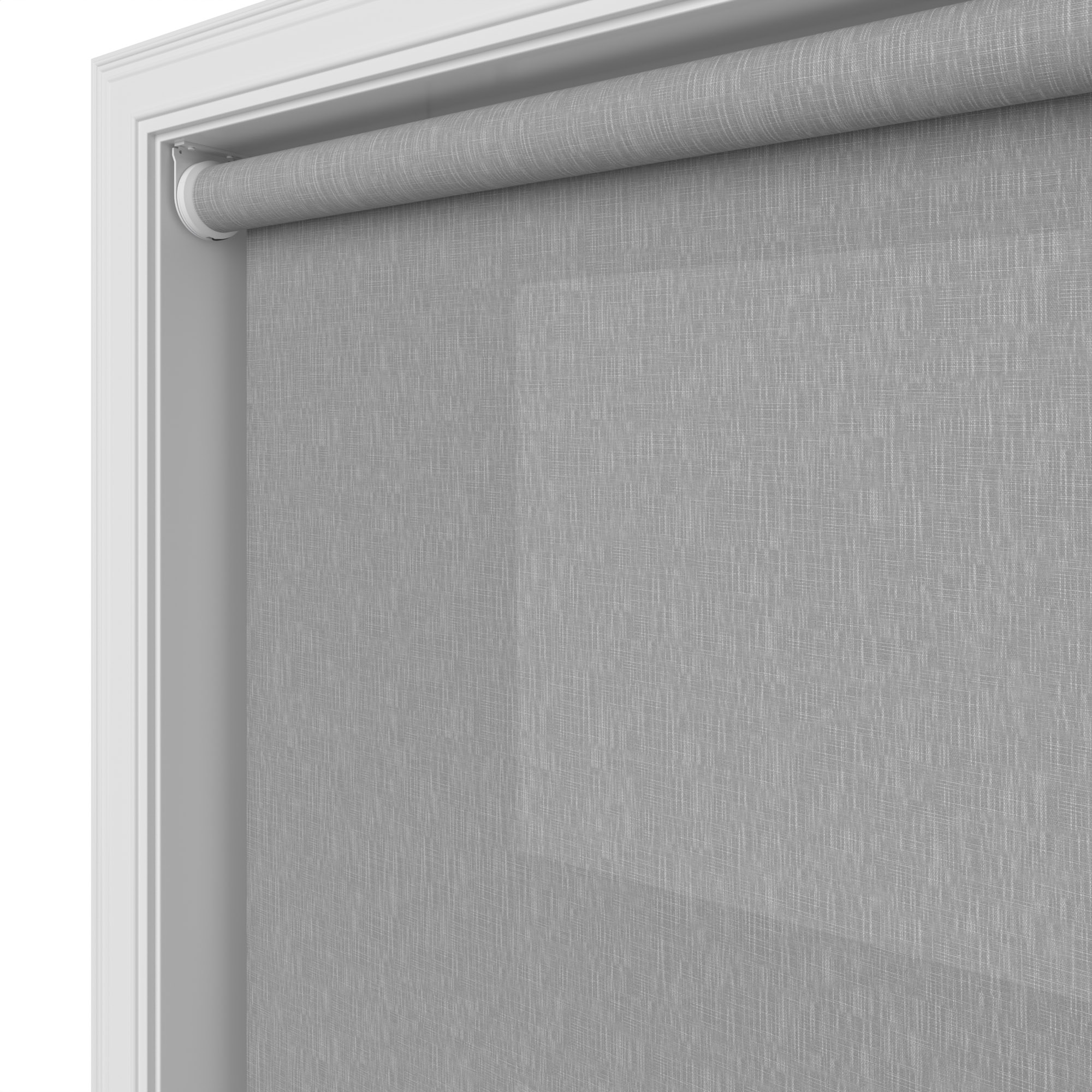 Lakeside Storm Grey Motorised Roller Blind - Image 4