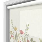 Prairie Poppy Motorised Roller Blind