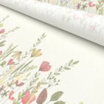 Prairie Poppy Motorised Roller Blind