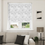 Night Safari Grey Blackout Motorised Roller Blind