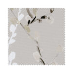 Willow Tree Blackout Birch White Motorised Roller Blind