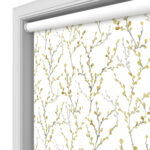 Willow Blackout Brazen Yellow Motorised Roller Blind