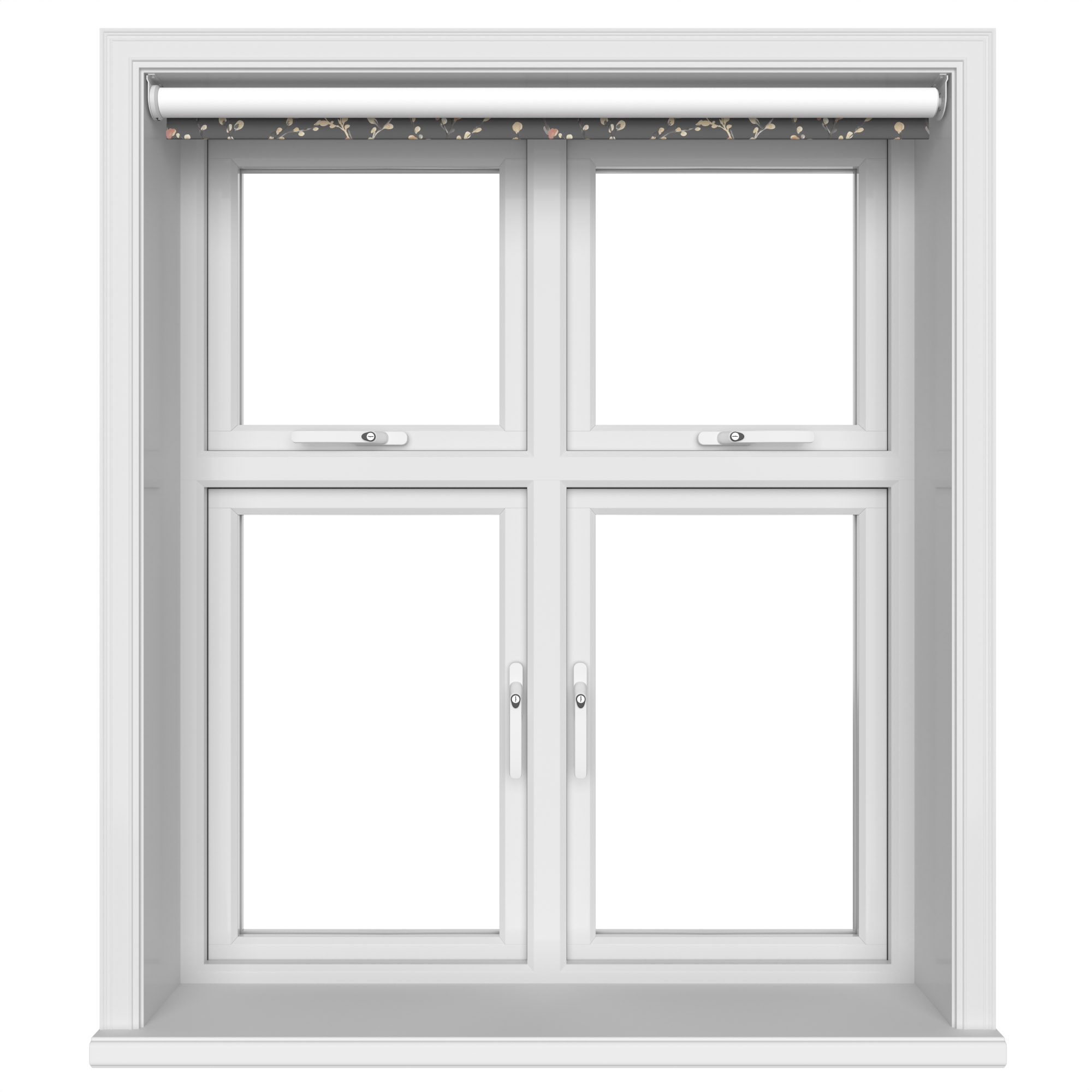 Willow Blackout Dusky Rose Motorised Roller Blind - Image 3