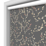 Willow Blackout Dusky Rose Motorised Roller Blind