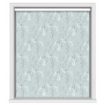 Willow Blackout Morning Mist Motorised Roller Blind