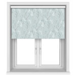 Willow Blackout Morning Mist Motorised Roller Blind