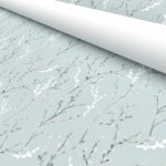 Willow Blackout Morning Mist Motorised Roller Blind