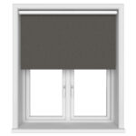 Richmond Blackout Cobble Grey Motorised Roller Blind