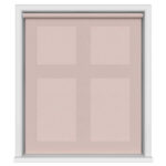 Cinder Blush Peony Motorised Roller Blind