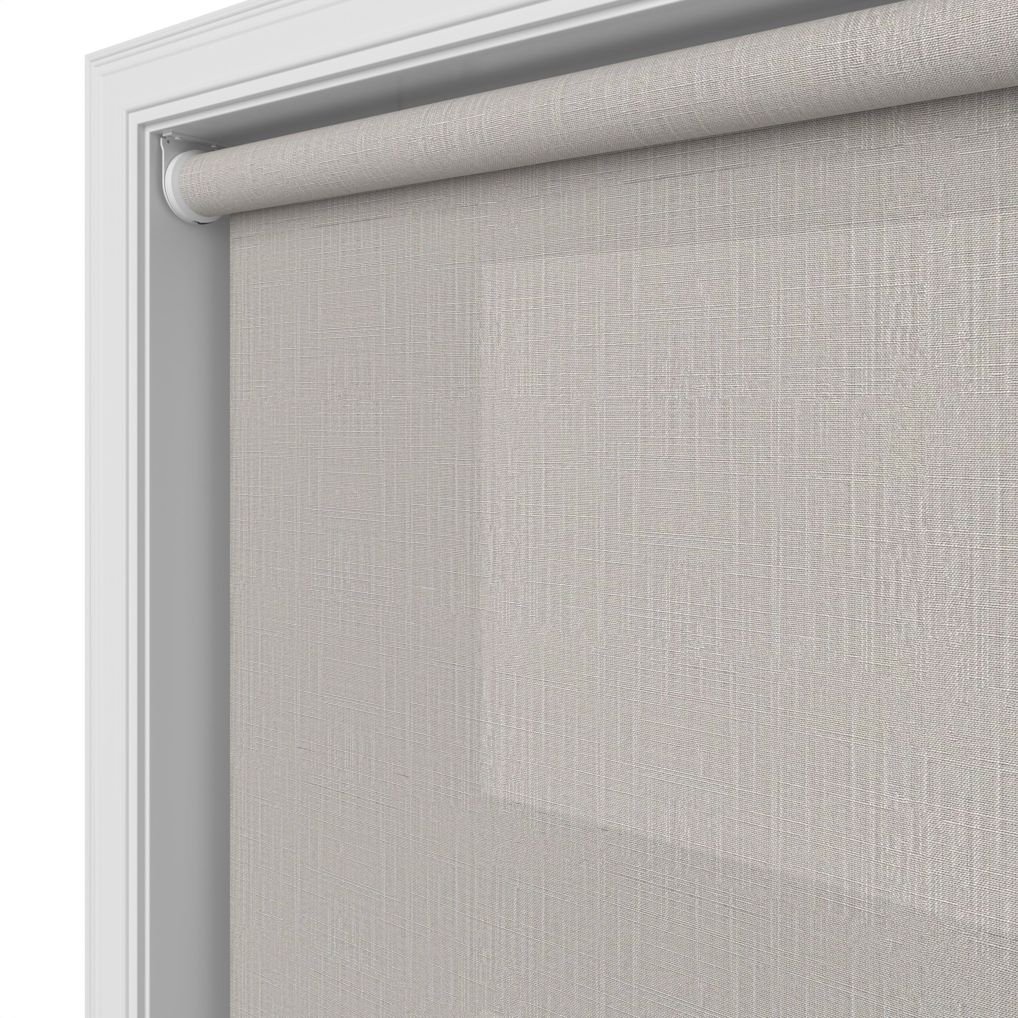 Cinder Hazy Shadow Motorised Roller Blind - Image 4