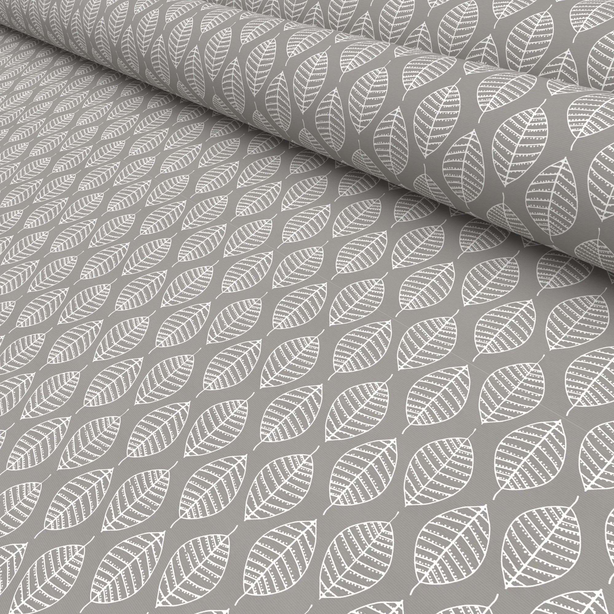 Foliage Blackout Flint Motorised Roller Blind - Image 5