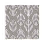 Foliage Blackout Flint Motorised Roller Blind