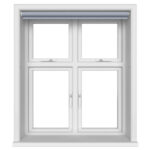 Whitby Pale Denim Motorised Roller Blind
