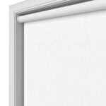 Winfield Blackout Antique White Motorised Roller Blind