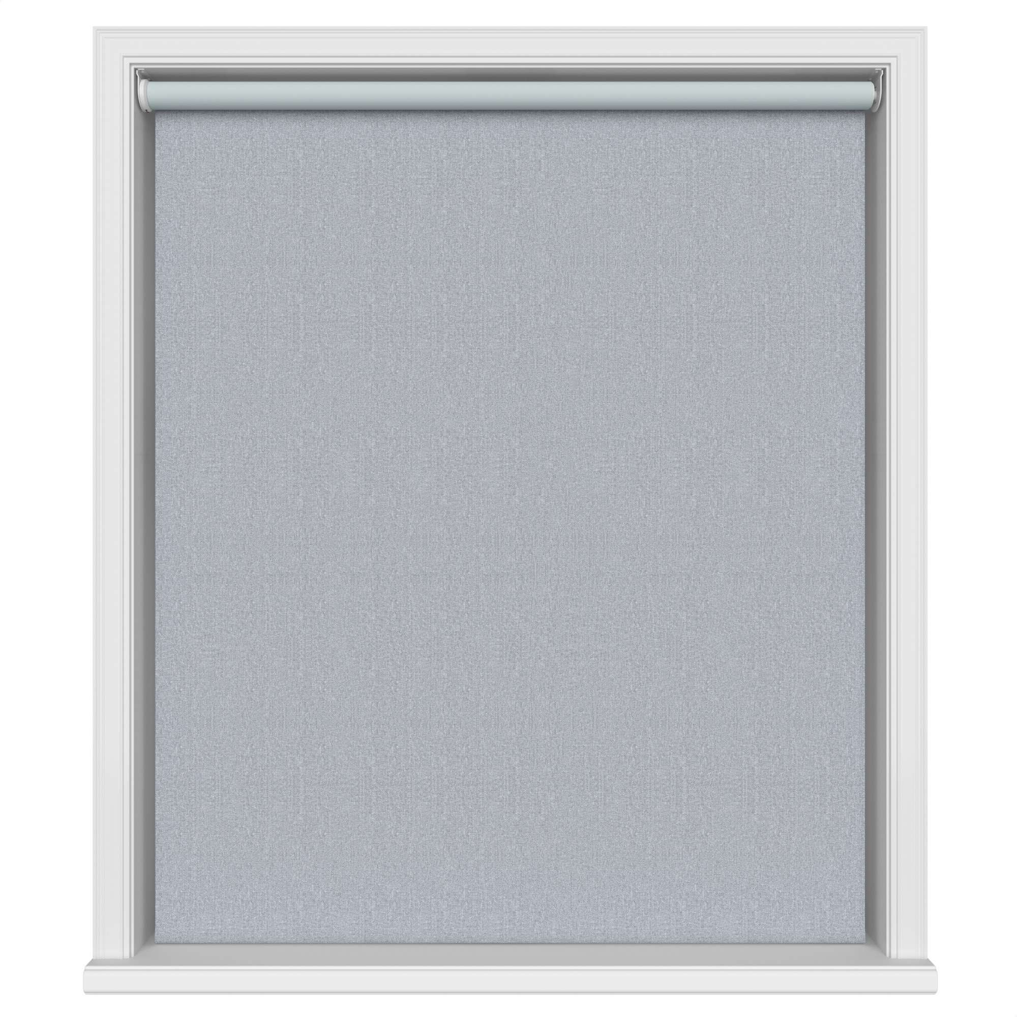 Winfield Blackout Denim Blue Motorised Roller Blind - Image 2