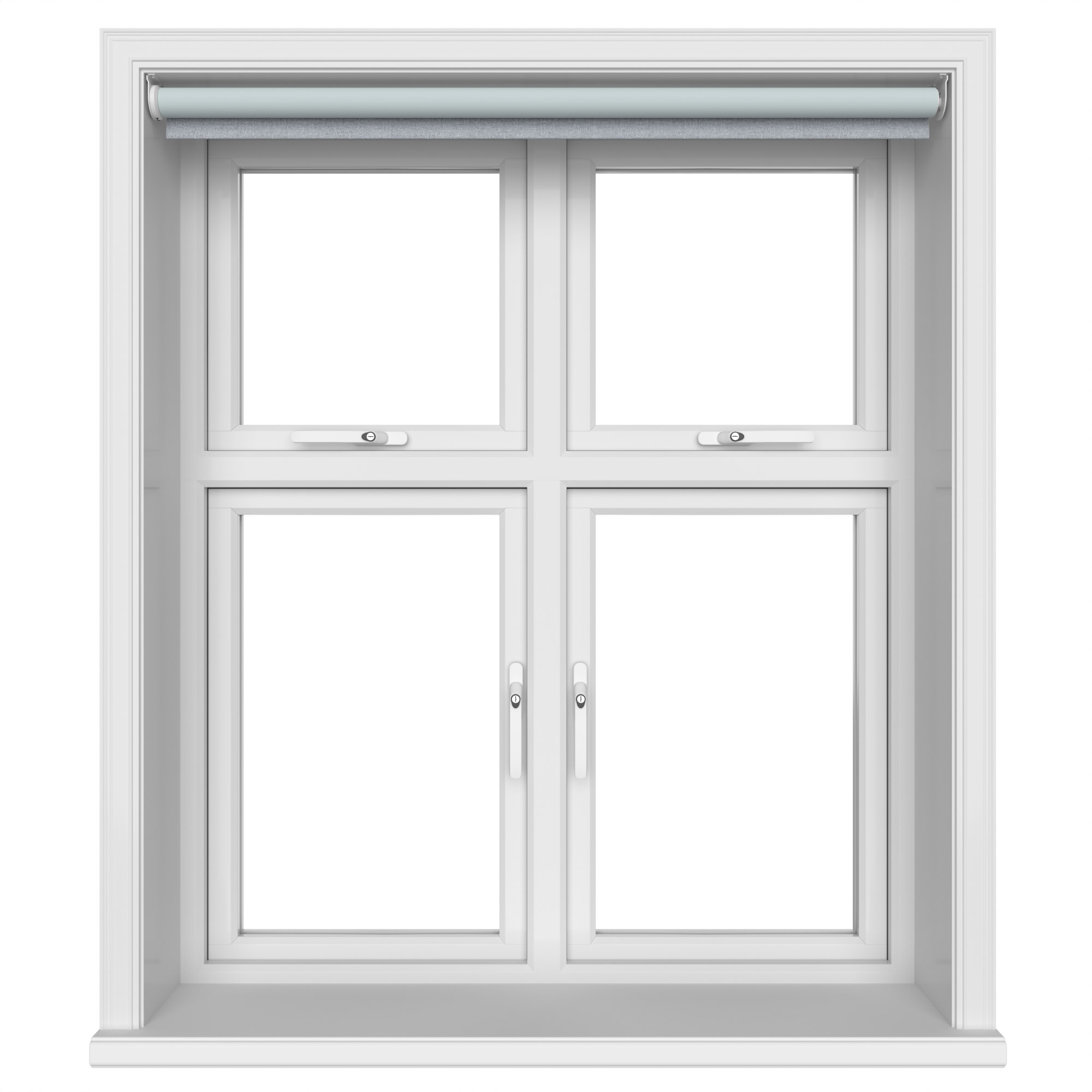 Winfield Blackout Denim Blue Motorised Roller Blind - Image 3