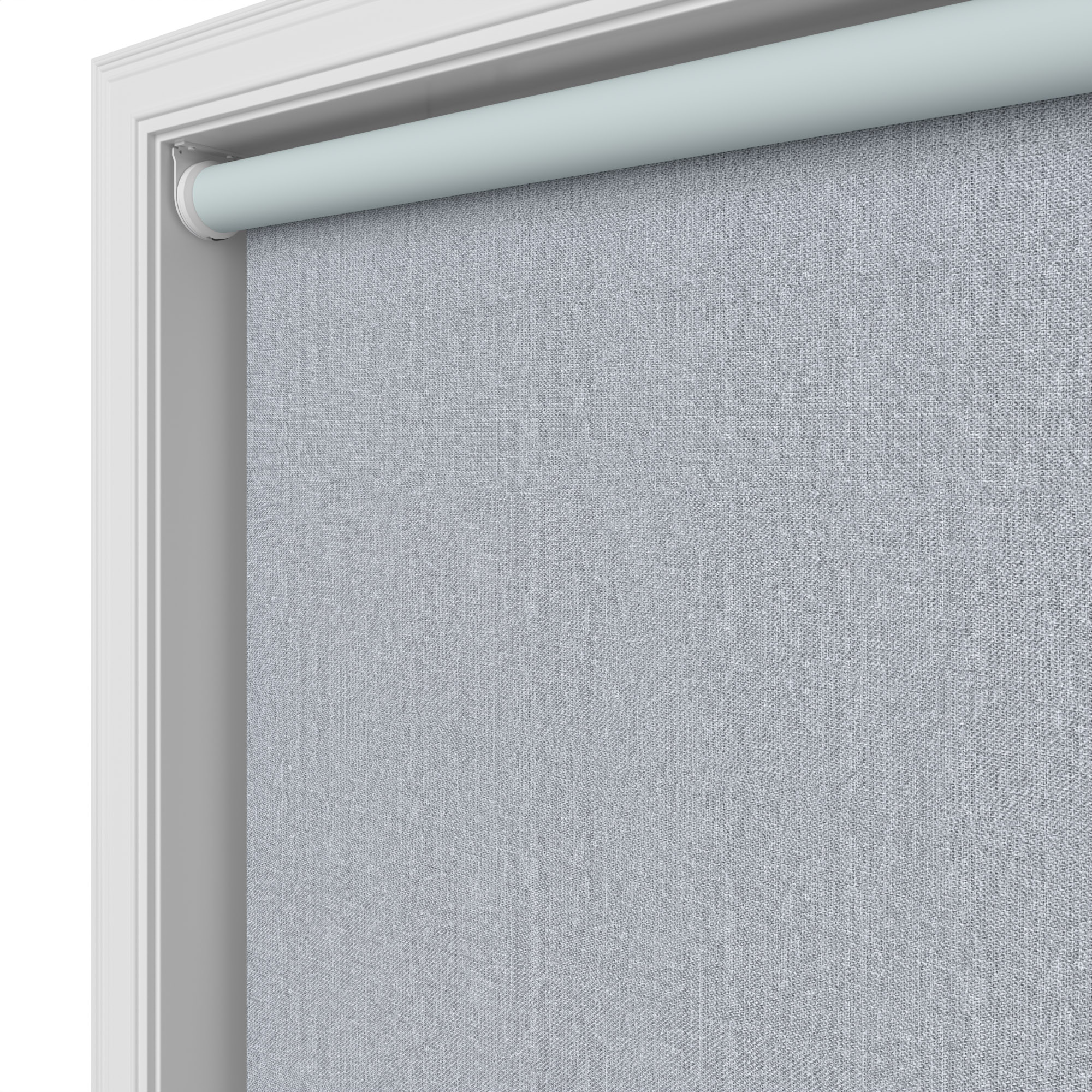 Winfield Blackout Denim Blue Motorised Roller Blind - Image 4