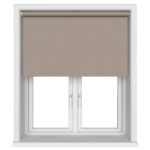 Winfield Blackout Smoky Mocha Motorised Roller Blind