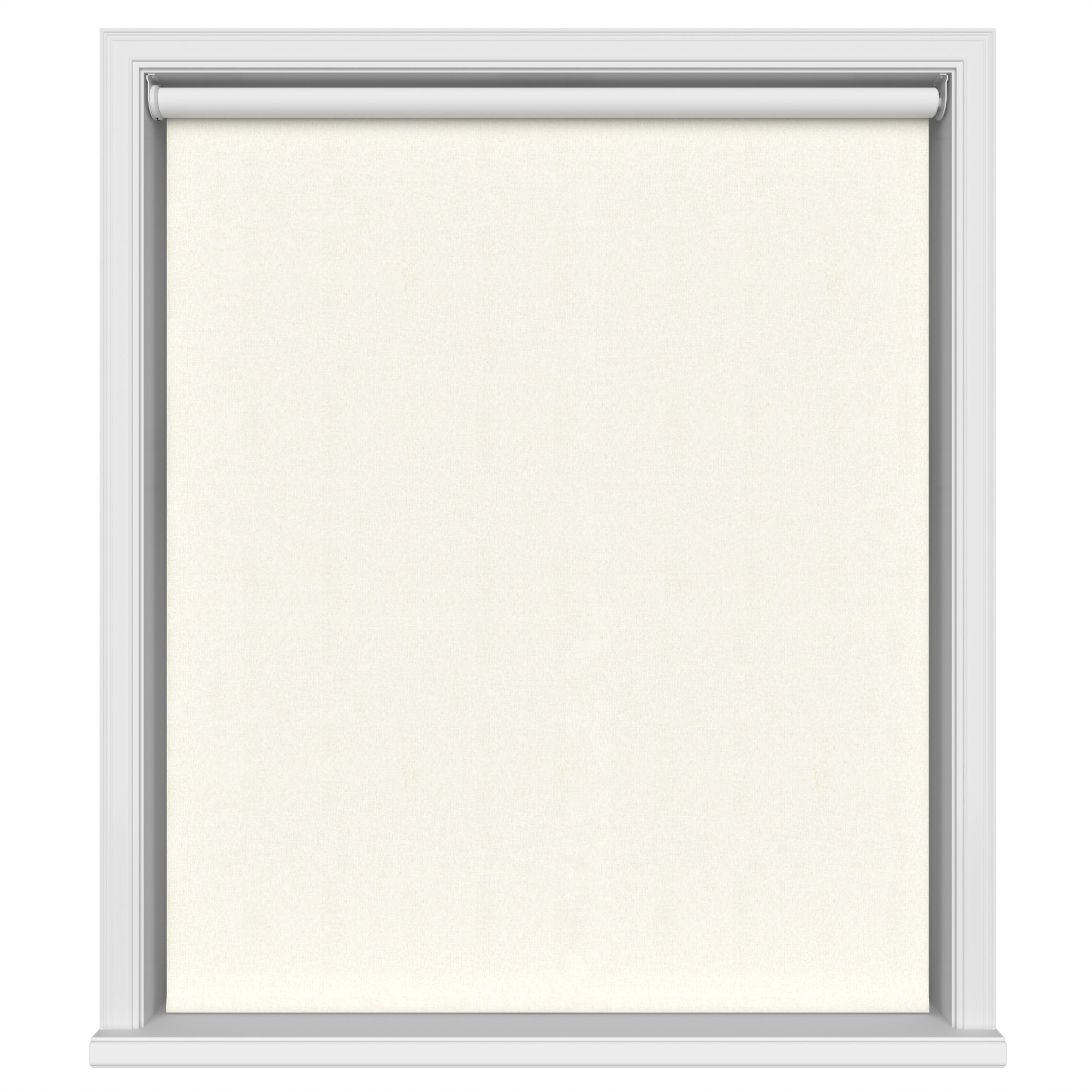 Winfield Blackout Ivory Cream Motorised Roller Blind - Image 2