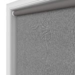 Winfield Blackout Shadow Grey Motorised Roller Blind