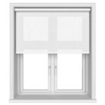 Winfield Antique White Motorised Roller Blind