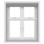 Winfield Denim Blue Motorised Roller Blind