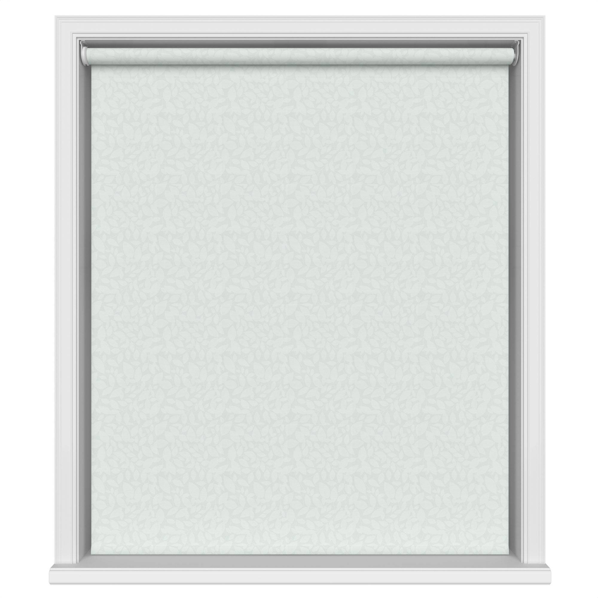 Thicket Blackout Pale Sage Motorised Roller Blind - Image 2