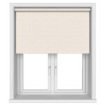 Thicket Blackout Soft Pearl Motorised Roller Blind