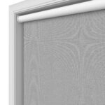 Brooklyn Blackout Gunmetal Motorised Roller Blind