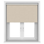 Brooklyn Blackout Stone Trail Motorised Roller Blind