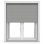 Lyon Blackout Iron Haze Motorised Roller Blind