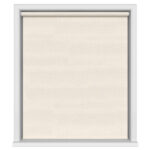 Lyon Blackout Ivory Whisper Motorised Roller Blind
