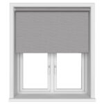 Sutton Blackout Graphite Motorised Roller Blind