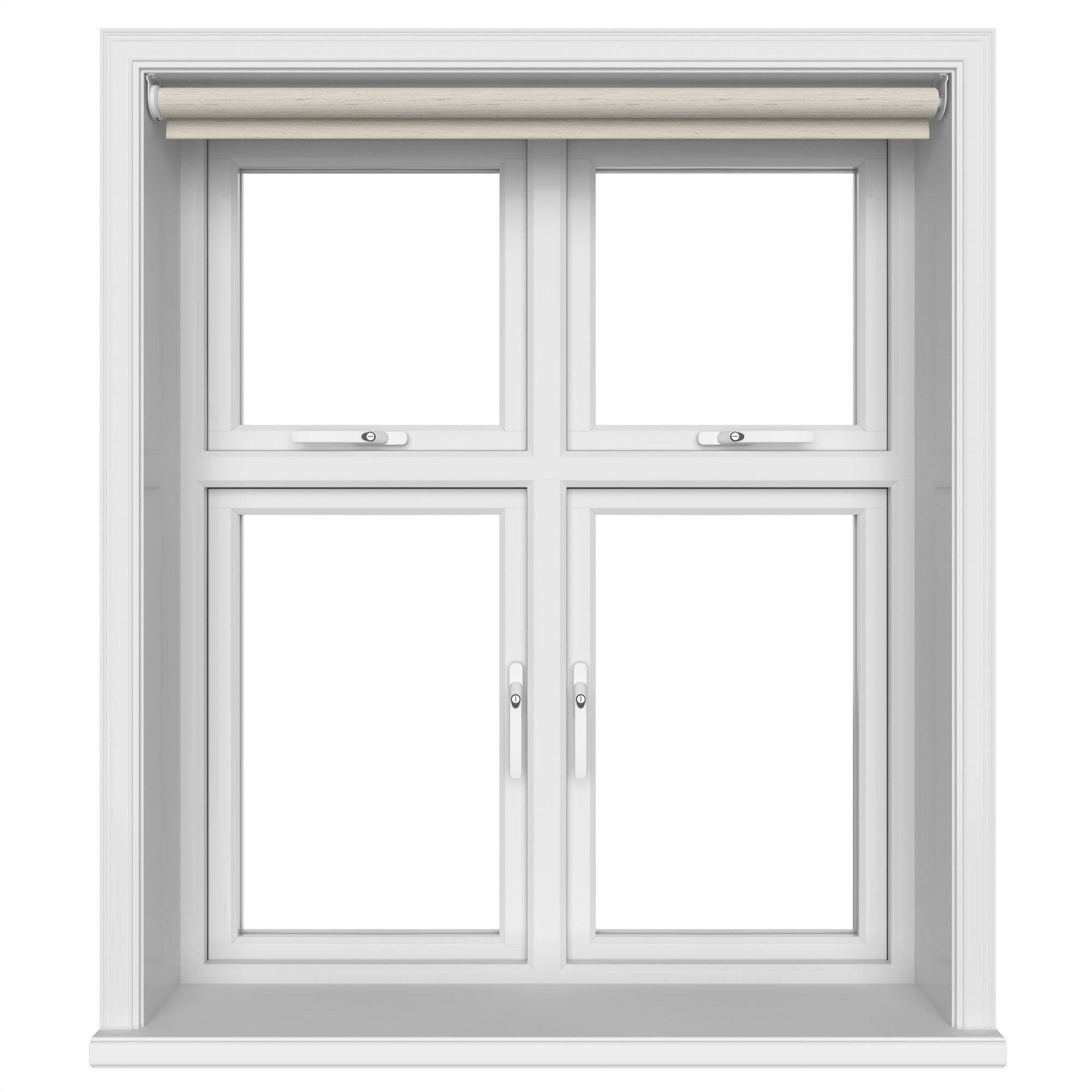 Sutton Blackout Stone Motorised Roller Blind - Image 3